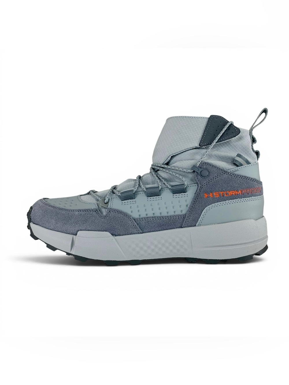Under Armour Charged Loadout Trek WP Grey Waterproof Men Shoes Boots 3027681-011